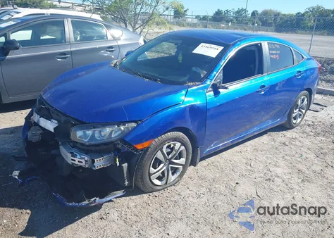 2017 Honda Civic Lx z USA, uszkodzony, nr VIN 19XFC2F56HE047505